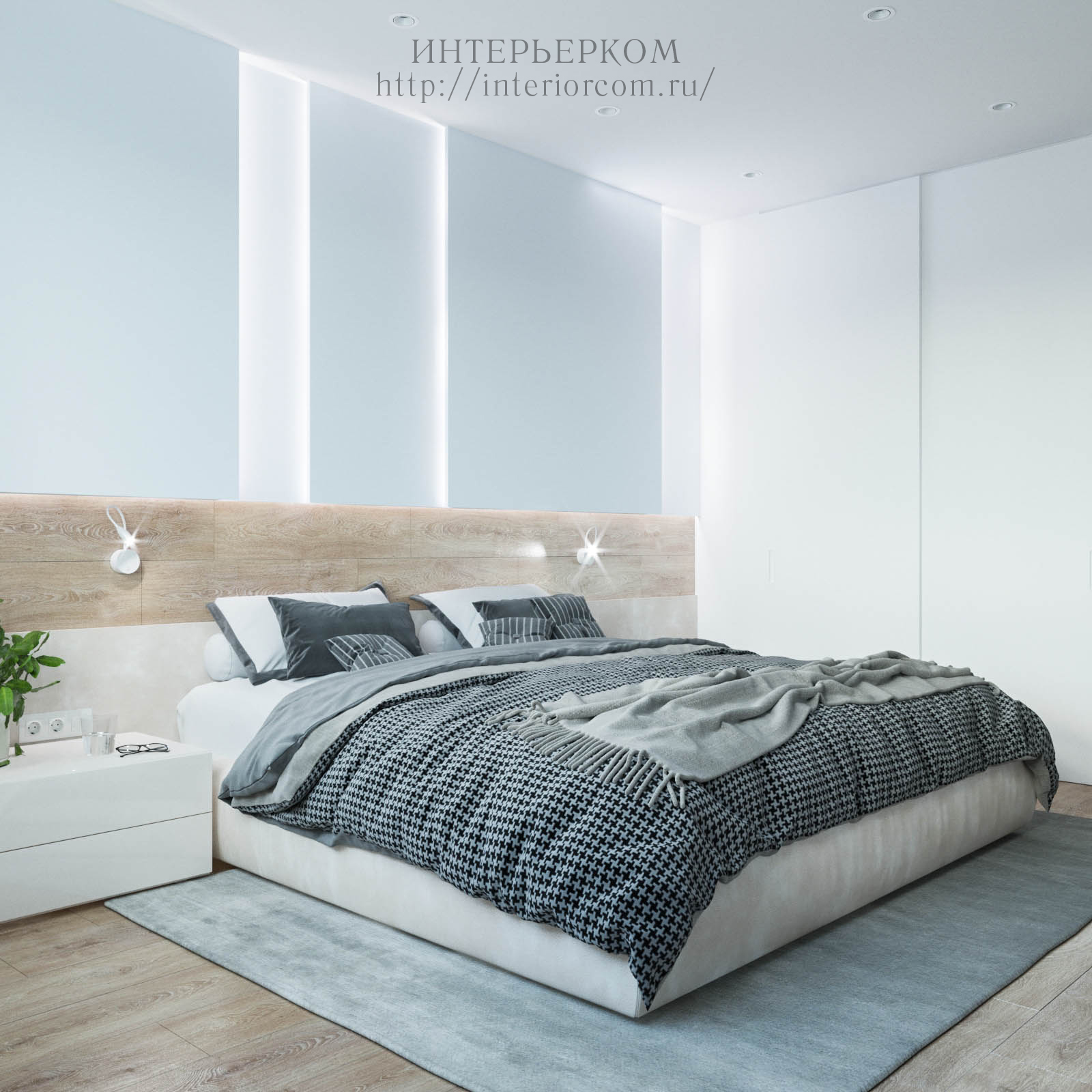 дизайн спальни современный интерьер