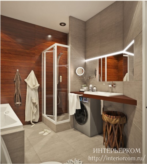 Дизайн интерьера ванной